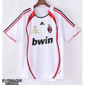 AC Milan 2006-2007 Retro Venkovní Dres Krátký Rukáv